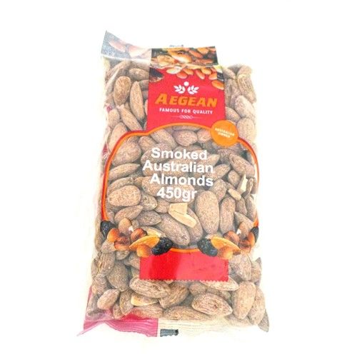 ALMONDS SMOKED AEGEAN 375g