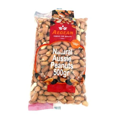 PEANUT NATURAL AEGEAN 500g