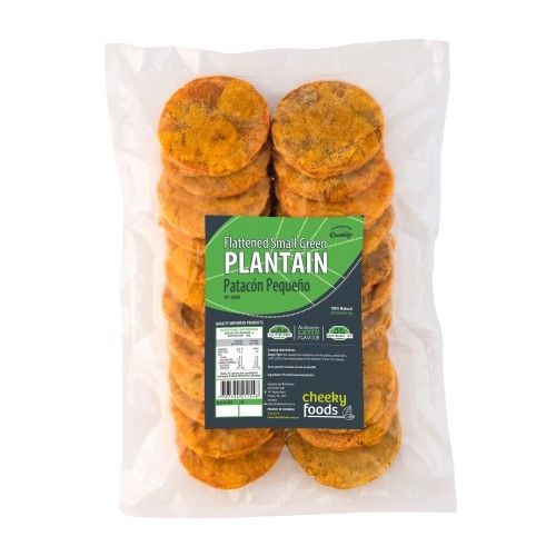 CHEEKY PATACON PEQUENO SMALL FRIED GREEN PLANTAIN 1kg