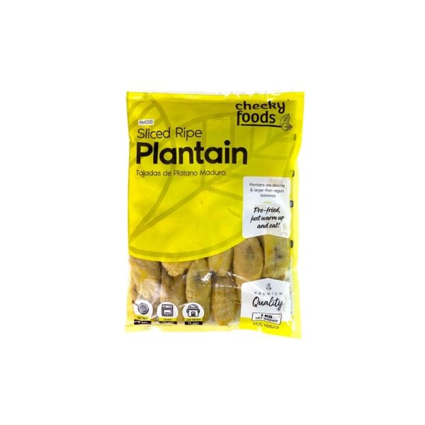 CHEEKY FRUIT PLATANO PLANTAIN MADURO RIPE SLICED 1kg