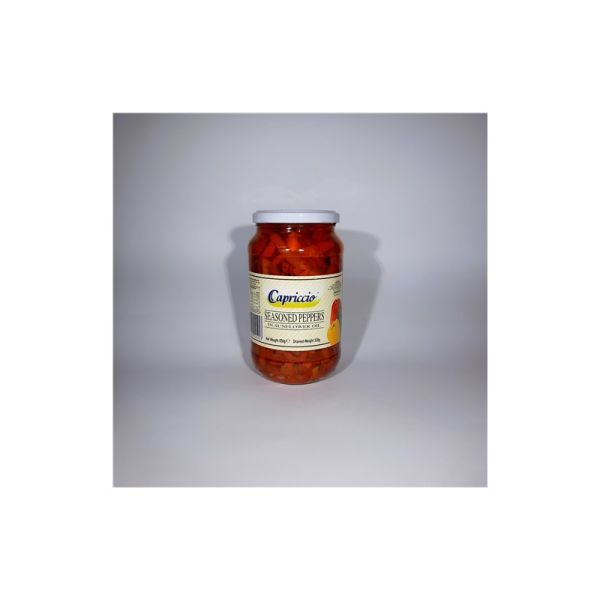 CAPRICCIO PEPPERS SEASONED 550g