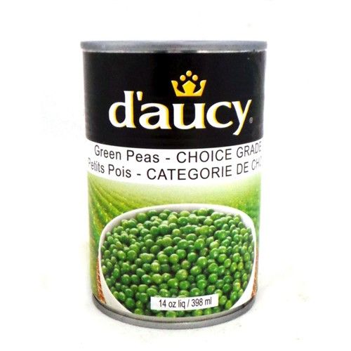 DAUCY GREEN PEAS 398ml