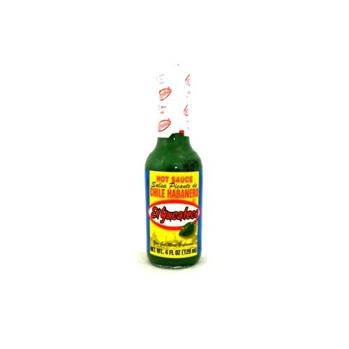 EL YUCATECO HABANERO GREEN HOT PICANTE SAUCE 120ml