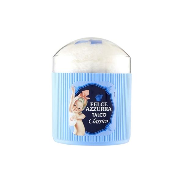 FELCE AZZURA TALC POWDER & PUFF 250g