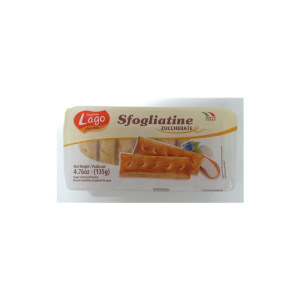 LAGO SFOGLIATINE SUGAR PUFF PASTRY 135g