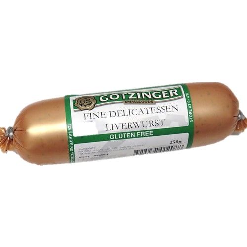 LIVERWURST COARSE GOTZINGER 250g