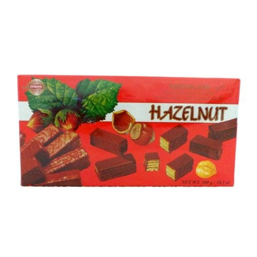 EVROPA CHOCOLATE HAZELNUT WAFERS 300g