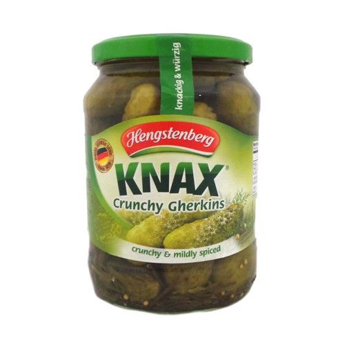 HENGSTENBERG KNAX CRUNCHY GHERKINS 670g