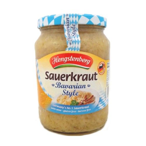 HENGSTENBERG BAVIARIAN SAUERKRAUT+WINE 680g