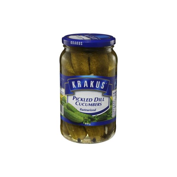 KRAKUS PICKLED DILL CUCUMBERS 920g