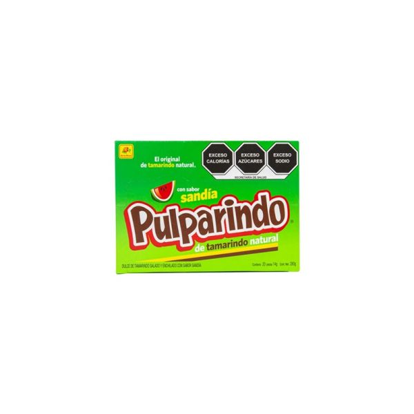 PULPARINDO TAMARIND WATERMELON DE LA ROSA x 20 280g