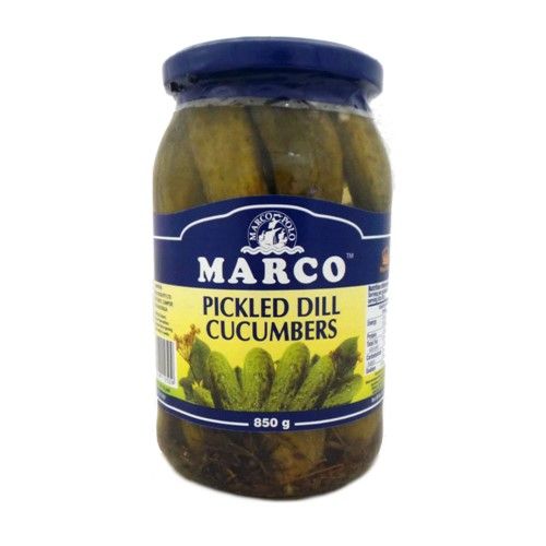 MARCO POLO PICKLED DILL CUCUMBERS 850g