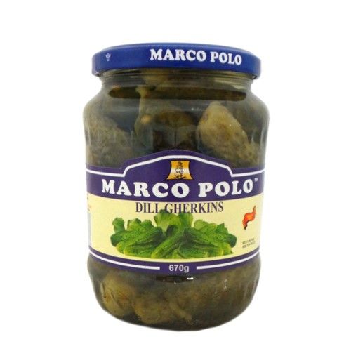 MARCO POLO DILL GHERKINS 670g