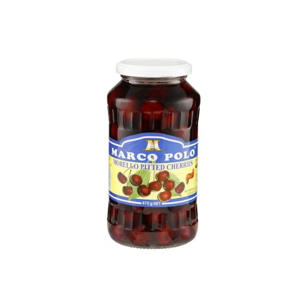 MARCO POLO PITTED CHERRIES 670g