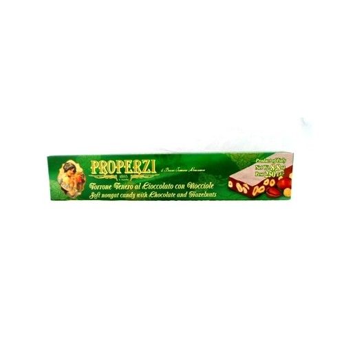 PROPERZI SOFT CHOCOLATE HAZELNUT NOUGAT 200g