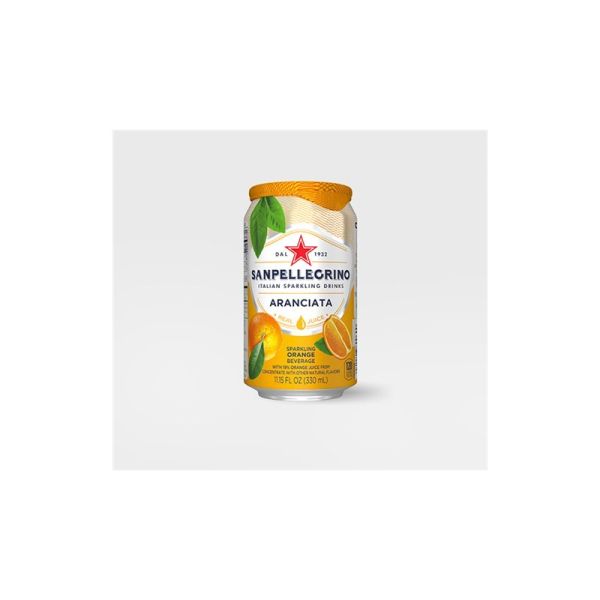 SAN PELLEGRINO ARANCIATA CAN 330ml