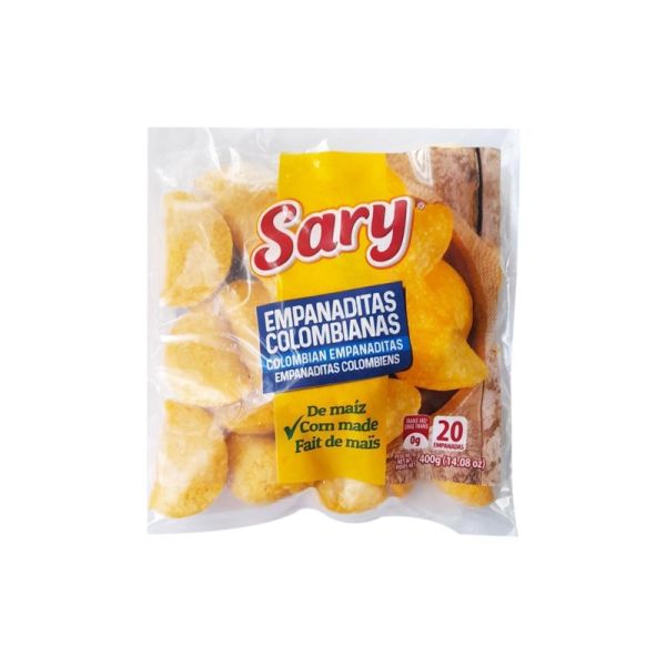 SARY CORN AND POTATO EMPANADAS 400g