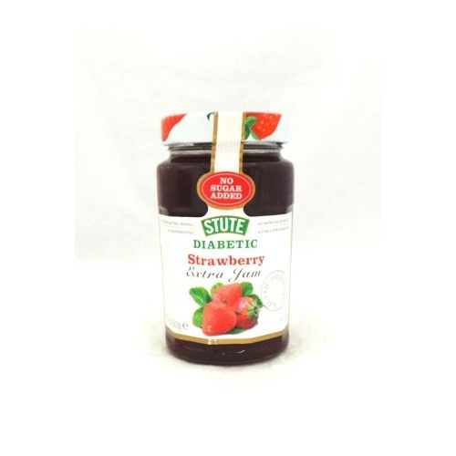 STUTE DIABETIC STRAWBERRY JAM 430g