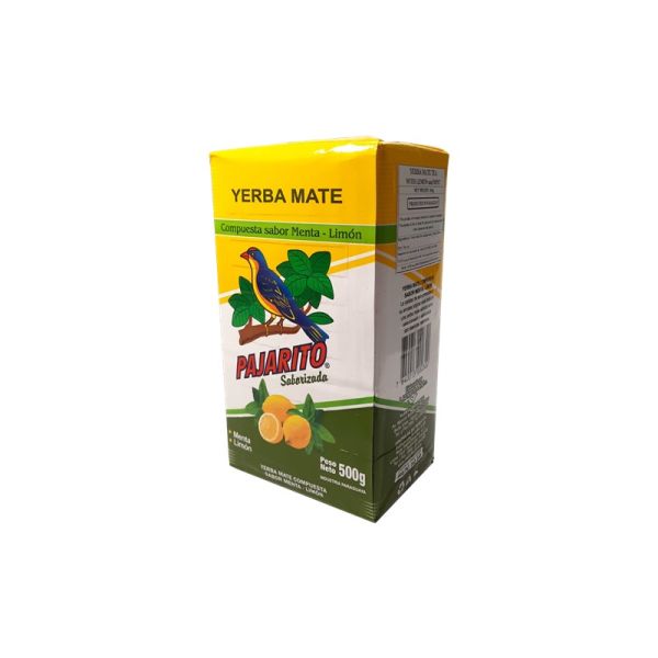 PAJARITO LEMON MINT YERBA MATE 500g