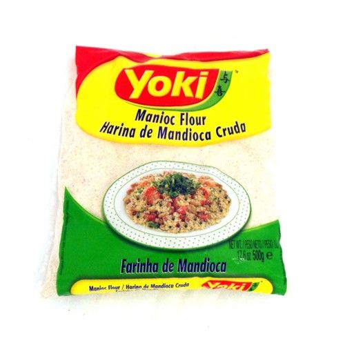 YOKI CRUDO/RAW MANIOC/CASSAVA FLOUR 500g