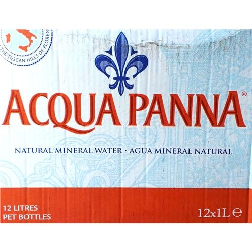 ACQUA PANNA MINERAL WATER PLASTIC 1L X 12