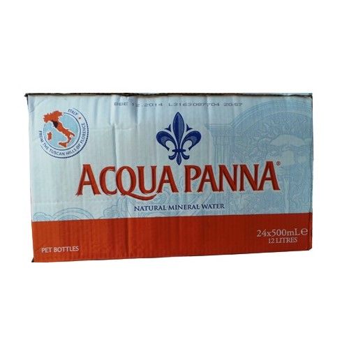 ACQUA PANNA MINERAL WATER PLASTIC 500ml x 24