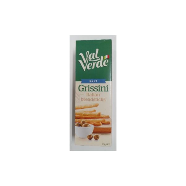 VAL VERDE GRISSINI SALT 125g