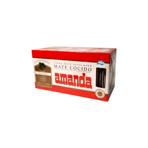 AMANDA YERBA MATE TEA BAGS x25 75g