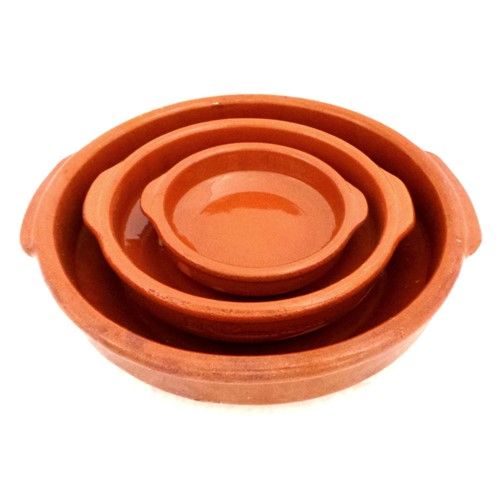 8cm round terra cotta