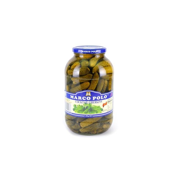 MARCO POLO COCKTAIL GHERKINS 1.9kg