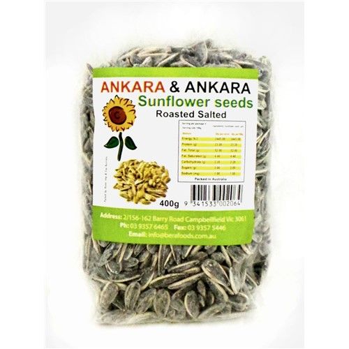 ANKARA SUNFLOWER SEEDS ROASTED SALT 400g