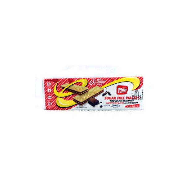 MAN SUGAR FREE CHOCOLATE WAFERS 180G