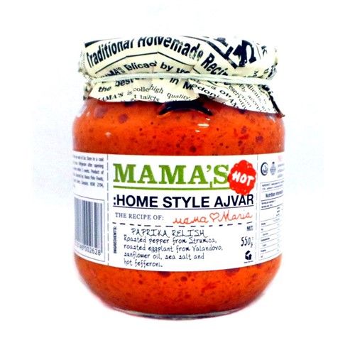 MAMA'S HOT HOMEMADE AJVAR 550g