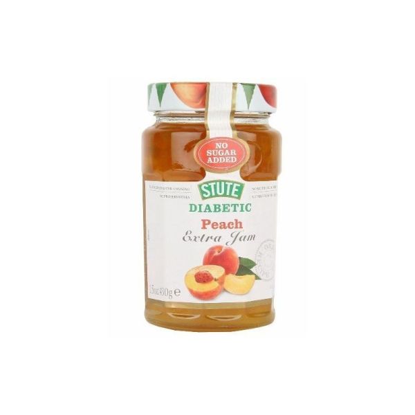 STUTE DIABETIC PEACH JAM 430g