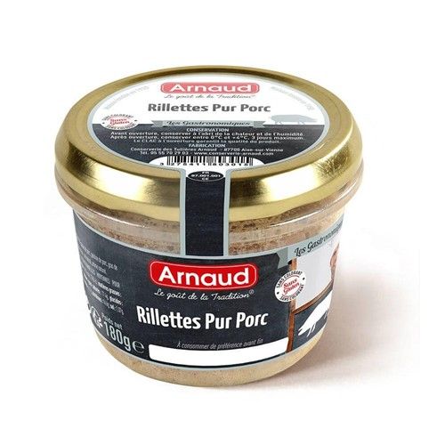 RILLETTE PORK POTTED ARNAUD 180g