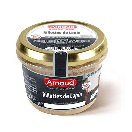 RILLETTE RABBIT POTTED ARNAUD 180g