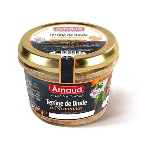 TERRINE TURKEY W ARMAGNAC ARNAUD 180g