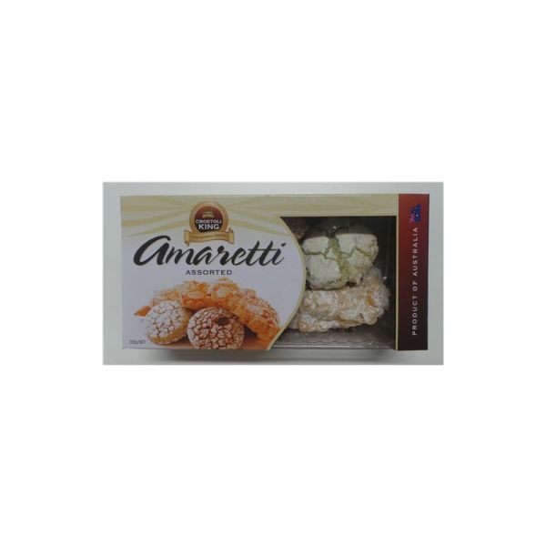 CROSTOLI KING ASSORTED AMARETTI 200g