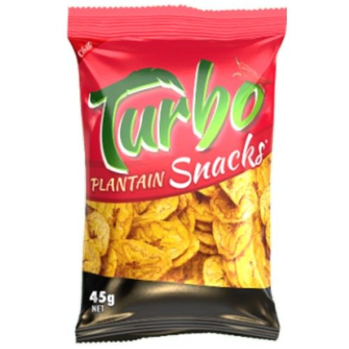 TURBO PLANTAIN SNACKS CHILLI 45g