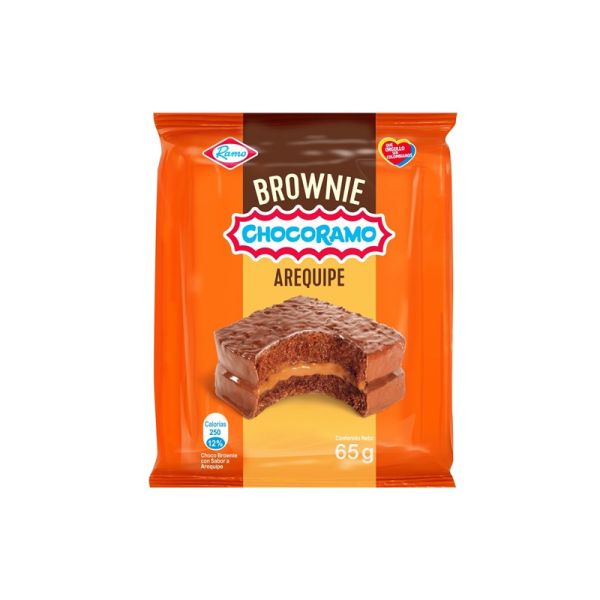 CHOCORAMO BROWNIE CON AREQUIPE 65g