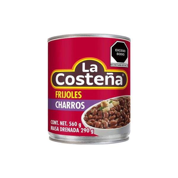 FRIJOLES CHARROS LA COSTENA 560g