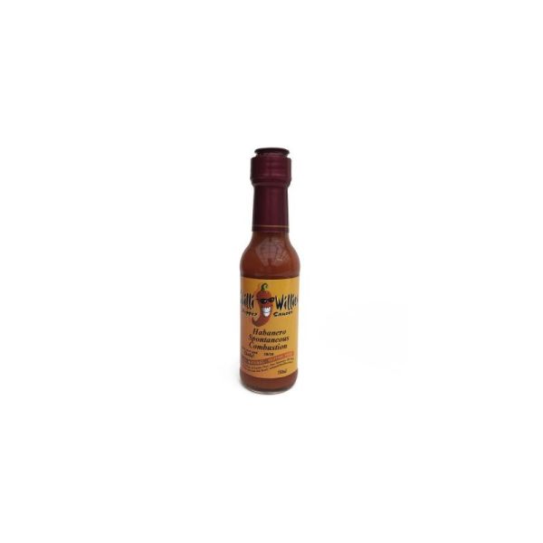 CHILLIE WILLIES HABANERO LIQUID FIRE SAUCE 150ml