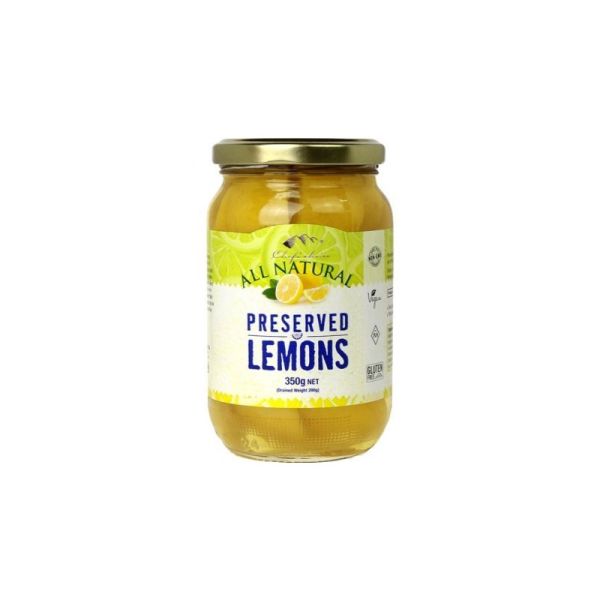 ALL NATURAL PRESERVED LEMONS 350g