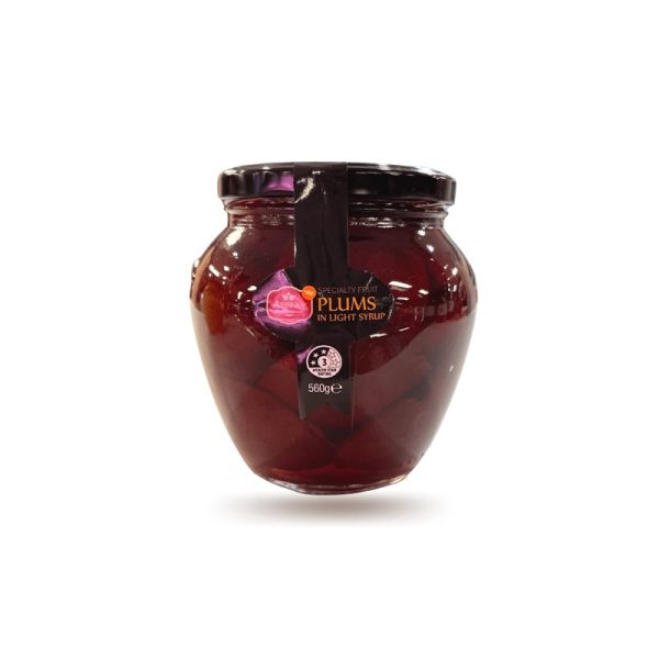 PLUM IN SYRUP AEGEAN 550g