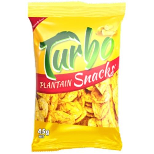 TURBO PLANTAIN SNACKS NATURALLY SWEET 45g