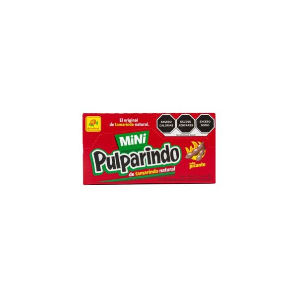 PULPARINDO MINI TAMARIND EXTRA HOT DE LA ROSA x 24 240g