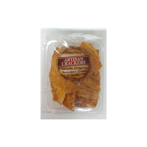 ARTISAN CRACKERS TOMATO HERB NANA FOOD 150g