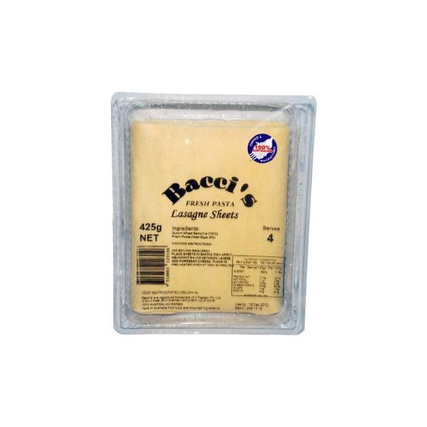 BACCI'S LASAGNA SHEET 425g