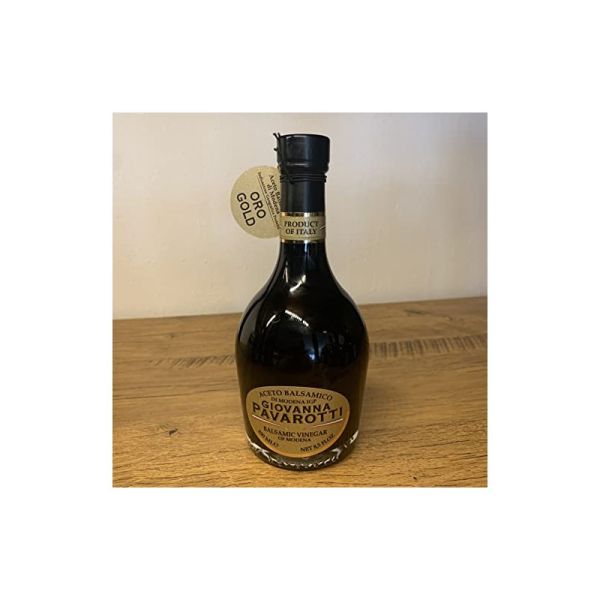 BALSAMIC VINEGAR MODENA GIOVANNA PAVAROTTI GOLD 250ml