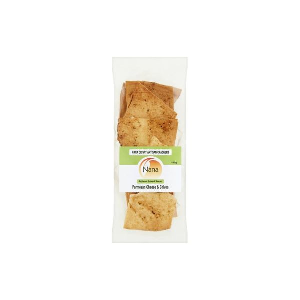 ARTISAN CRACKERS PARMESAN CHEESE NANA FOOD 150g